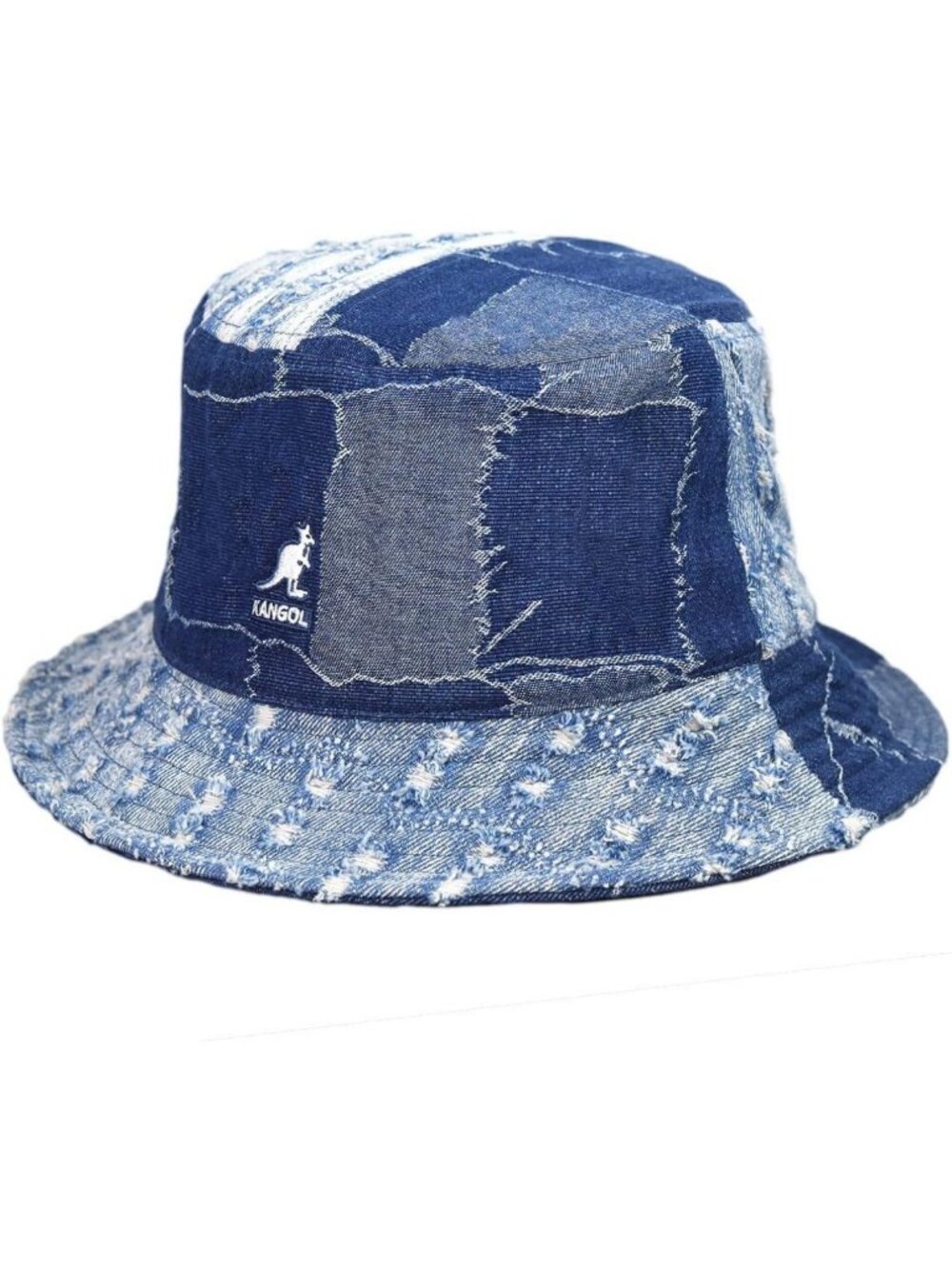 Denim Mashup Bucket Hat for Fishing & Outdoor Activities - Unisex Style